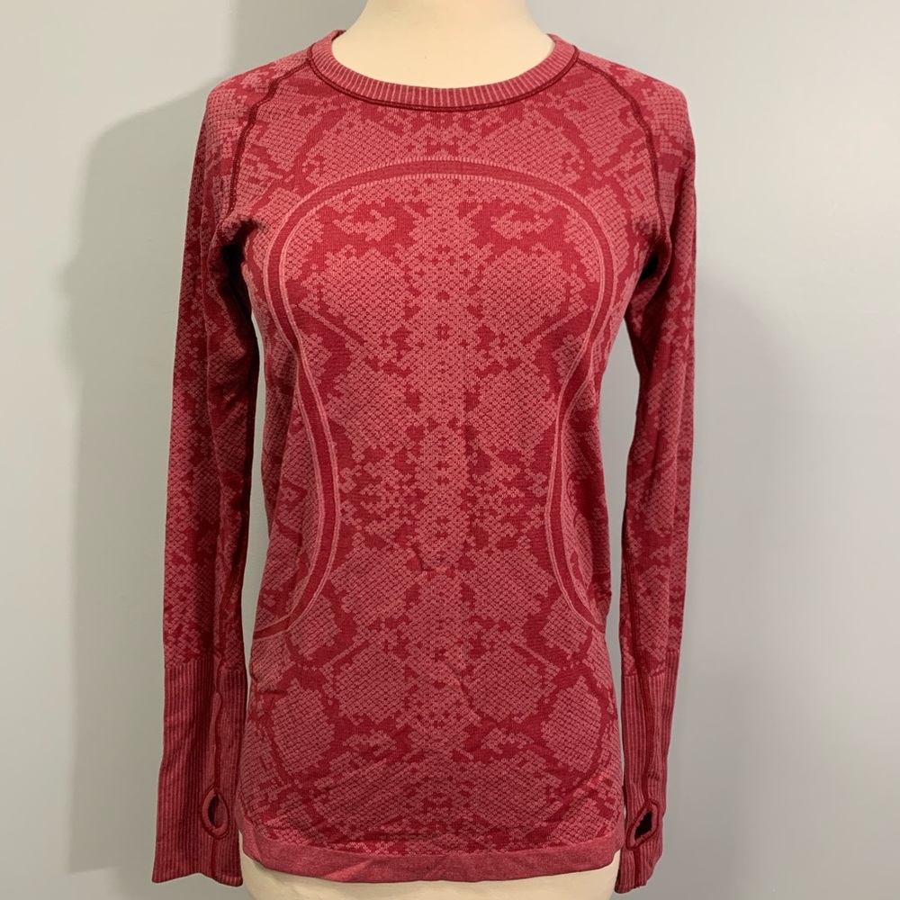 Lululemon Run Swiftly Tech Long Sleeve Crew Top